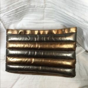 Karen padded clutch, very good condition